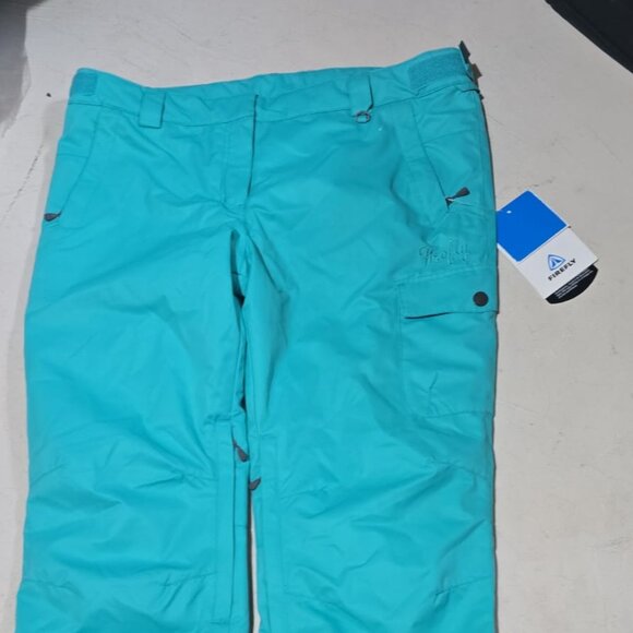 Firefly Aqua base Thick Outdoor Ski Pants Women's Turquoise Size XL NEW/With Tag - Picture 3 of 4
